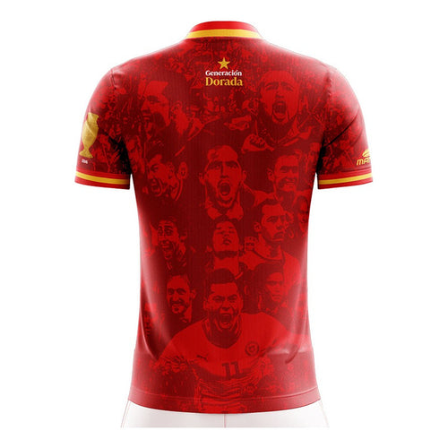 Camiseta Chile Generación Dorada  Tributo A Los Bicampeones