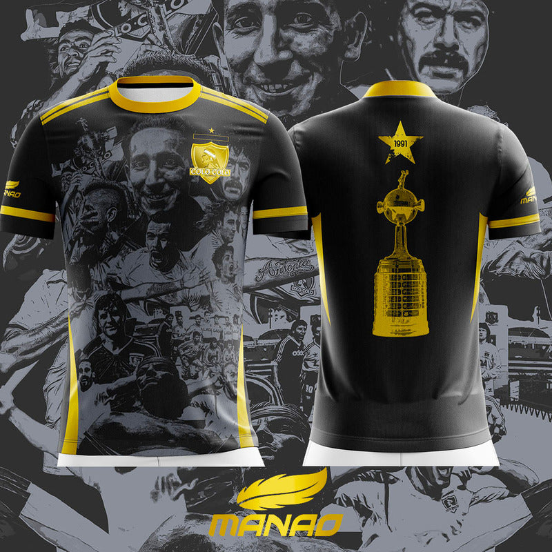 Camiseta Historia Colo Colo Para Hinchas Niños Y Adultos