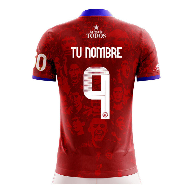 Camiseta Hincha Personalizada Con Nombre | Marca Manao