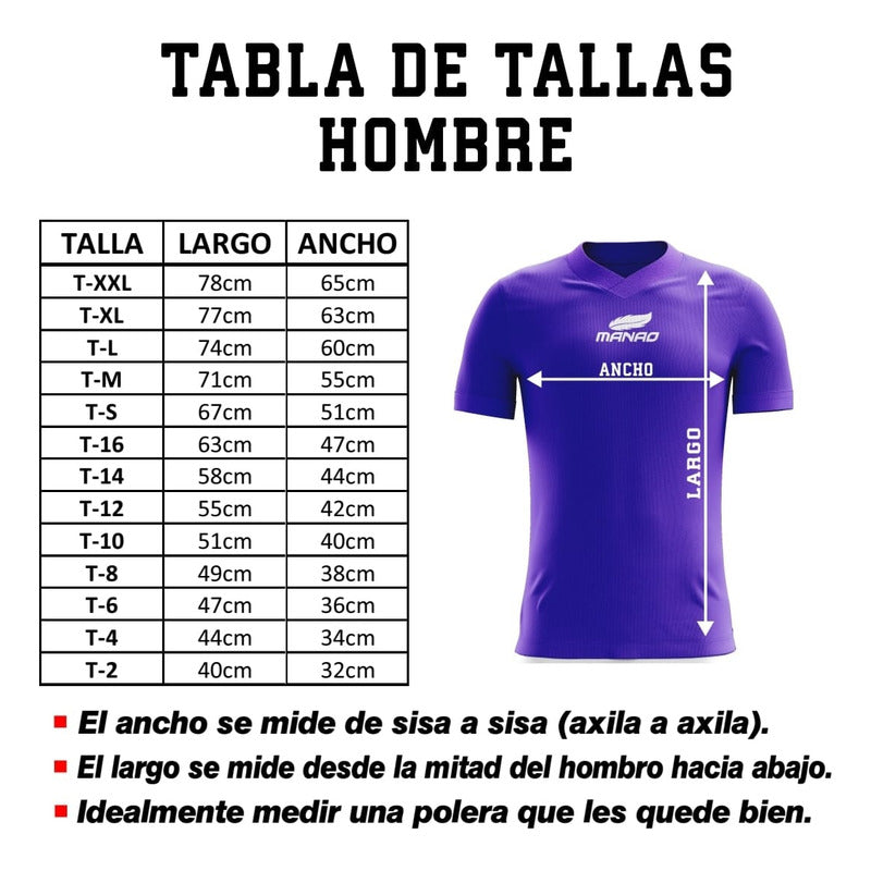 Camiseta Historia U. De Chile Para Hinchas Niños Y Adultos