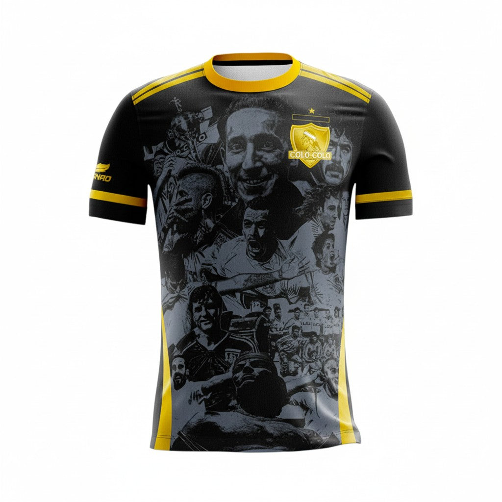 Camiseta Historia Colo Colo Para Hinchas Niños Y Adultos