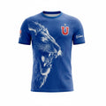 Camiseta Universidad de Chile León Blanco - Los Leones Azul